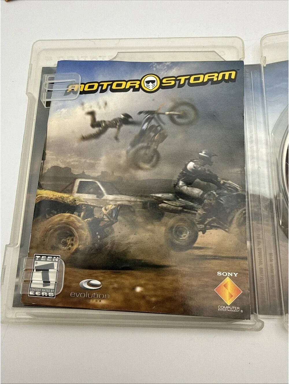 MotorStorm for PS3 (Sony PlayStation 3, 2007) - CIB Complete ML416